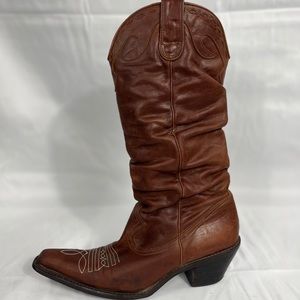 Steve Madden Cowboy Boots, women’s size 9m.  Made in Brazil, genuine leather